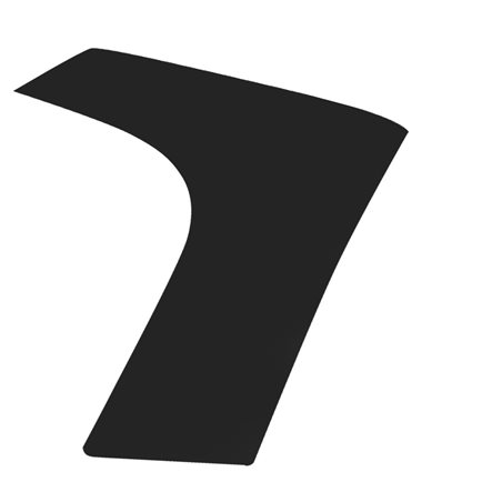 BOOMERANG DELANTERO DERECHO T-MAX 08'-11' NEGRO BRILLO BOOMERANG DELANTERO DERECHO T-MAX 08'-11' NEGRO BRILLO